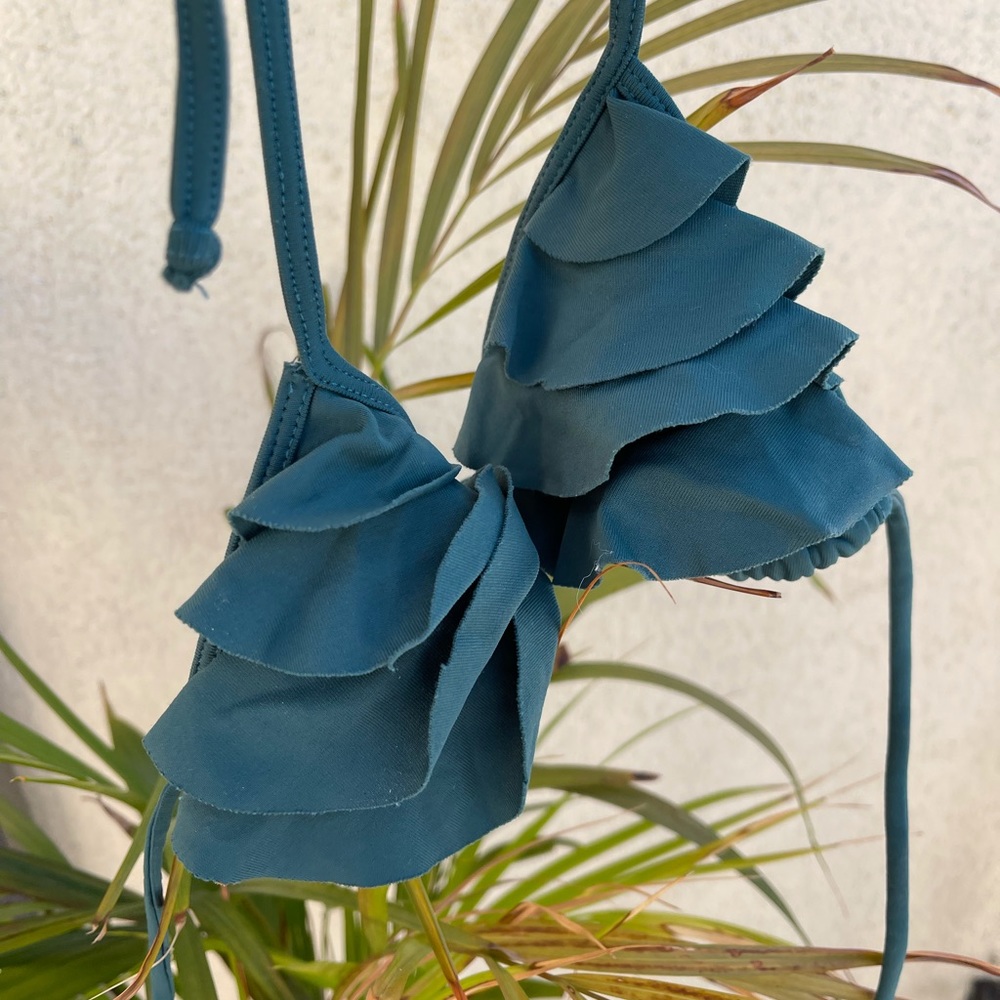 San Lorenzo Ruffle Bikini Top